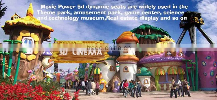 HD metal projection screen,5d cinema movie simulator in Guangzhou