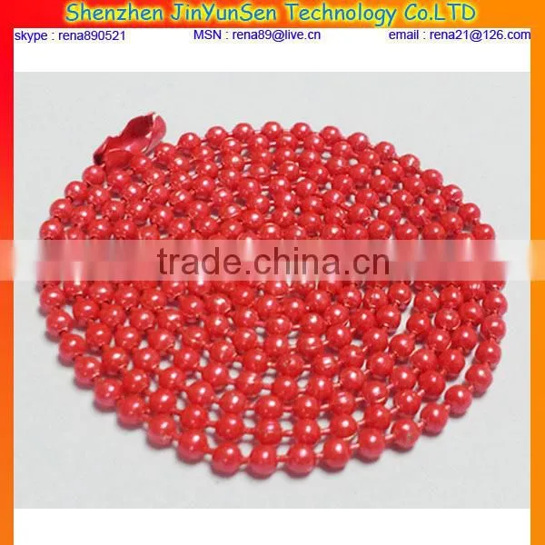 Colored Metal Ball Chain Necklace Manufacturer Wholesale