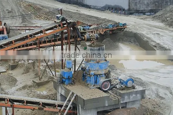 China leading factory crusher hydraulic cone crusher with new condition