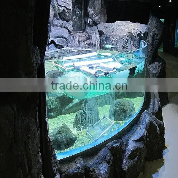 10mm to 350mm customized transparent thick acrylic aquarium panel supplier