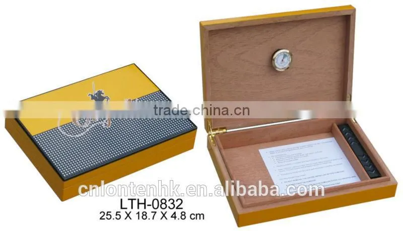 cuban cigar travelling humidor wood box
