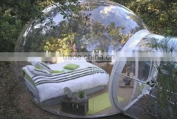 Amazing inflatable Clear bubble dome tent/Transparent dome tent for outdoor activities
