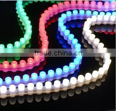 3 years warranty 12 volt flexible dip Led strip for advertising signs