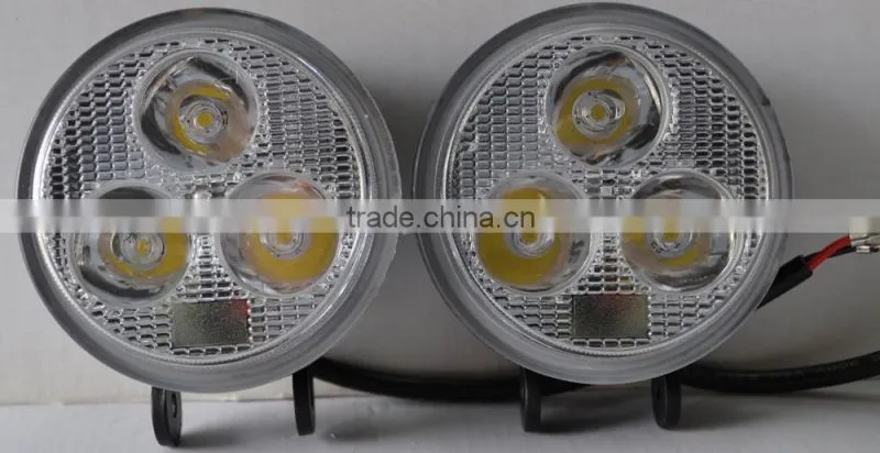 3 inch rounded auto LED spot light 12v / 24v highlight