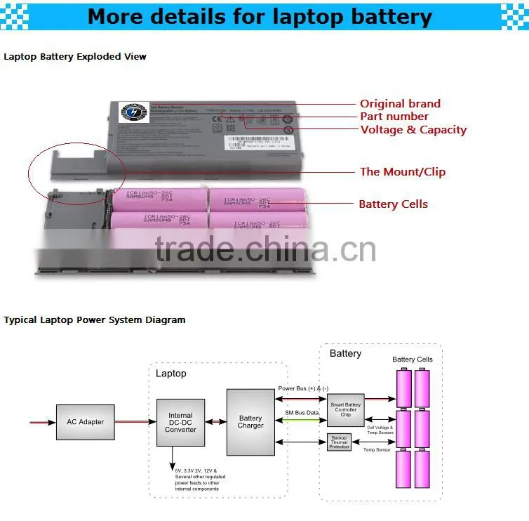 Original 4400mAh 6-87-C480S-4P4 C4500BAT-6 laptop battery for Clevo C4500 C4500Q C5500Q C5505 B7130 B5100M W150 W170 W250