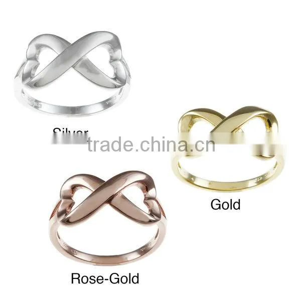 2013 Summer Hot Selling 925 Sterling Silver Infinity Ring