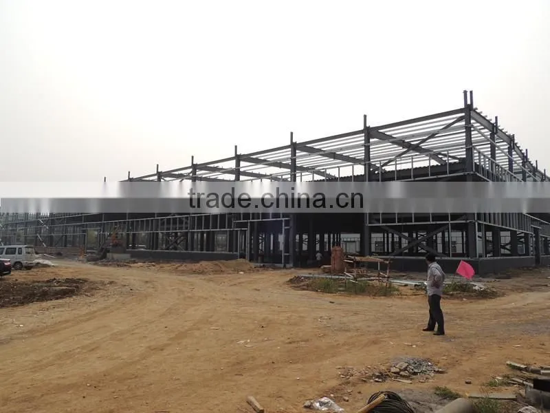 China low cost high rise prefab steel structure frame