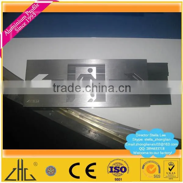 Wow!! aluminium profile precision cut factory, aluminium angle profile with punching holes, aluminium profile for machinery part