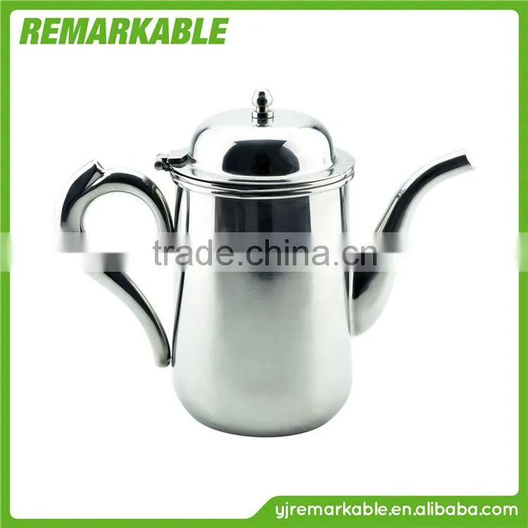 ZFH-0005 High-quality Beautiful shape Stainless steel 304#tea kettle/water kettle