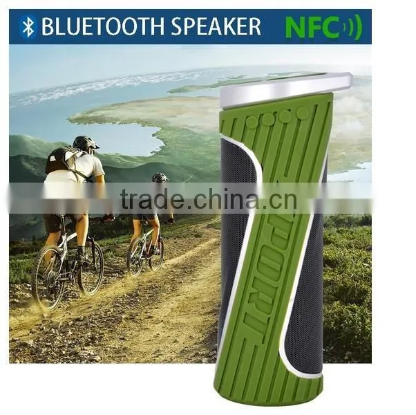Portable waterproof NFC Bluetooth Speaker with power bank 4000mah mobile phone charger