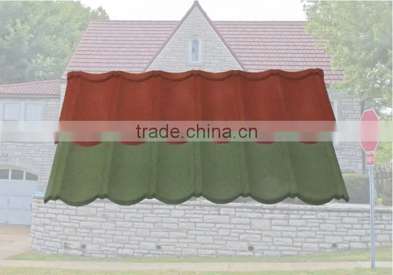 stone coated roof tile