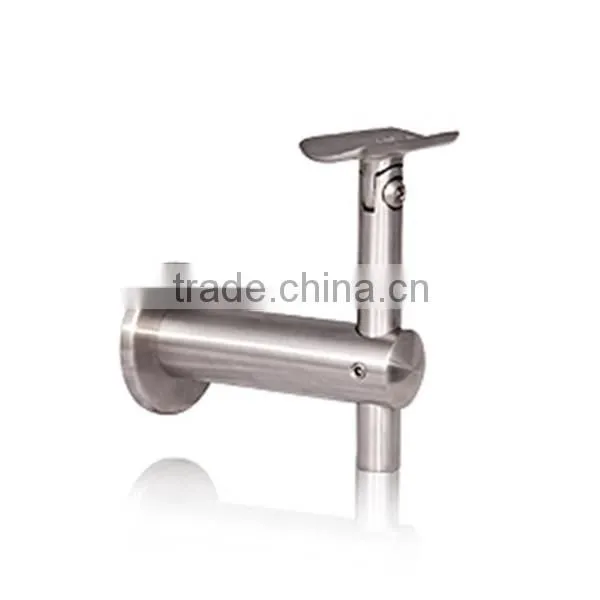 Stainless steel wall handrail railing pipe tube bracket,wall mounted bracket