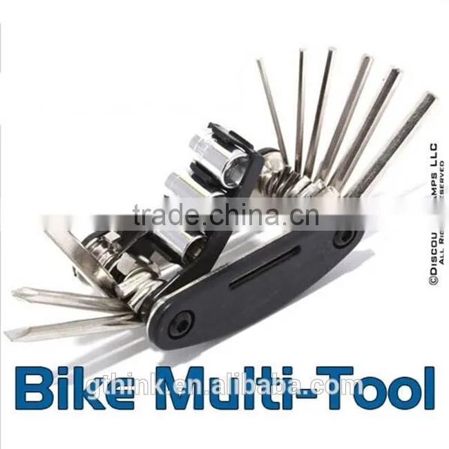 16 in 1 multi-function bicycle repair tools Bicycle repair tools combination Cycling indispensable tool