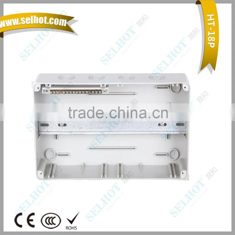 ABS distribution board with light and radium junction box HT-18p
