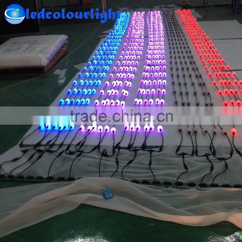 dmx led pixel ball 3D led pixel curtain led pixel strip for christmas