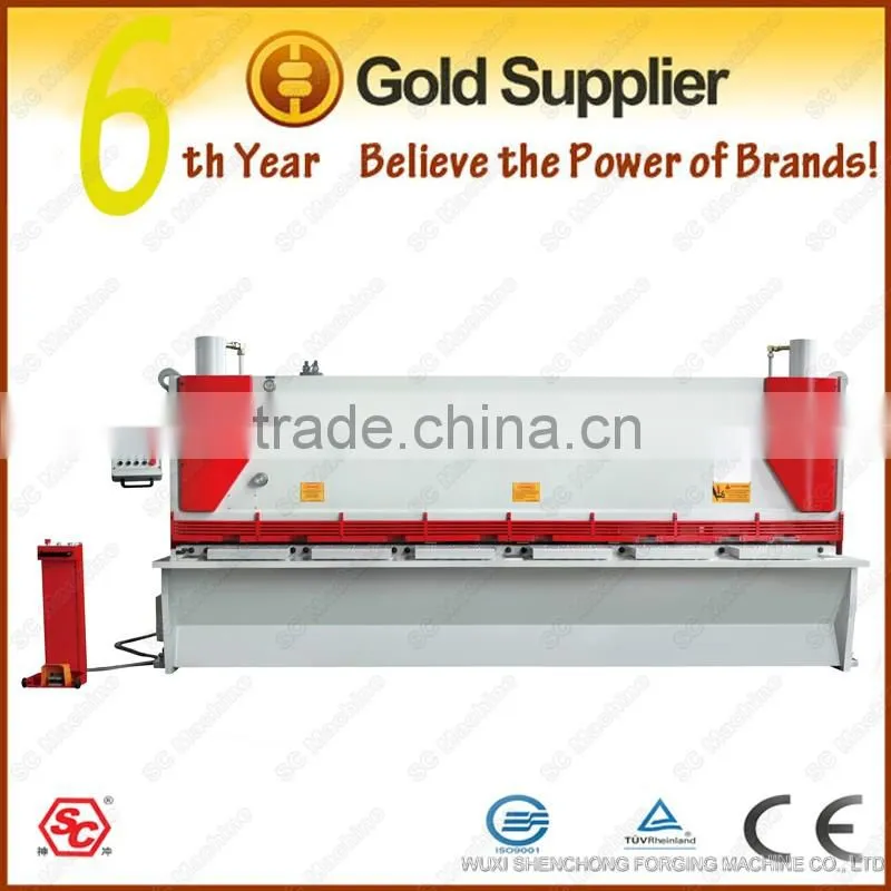 QC11K- 10x3200 hydraulic shearing machine,cutting machine for metal sheet