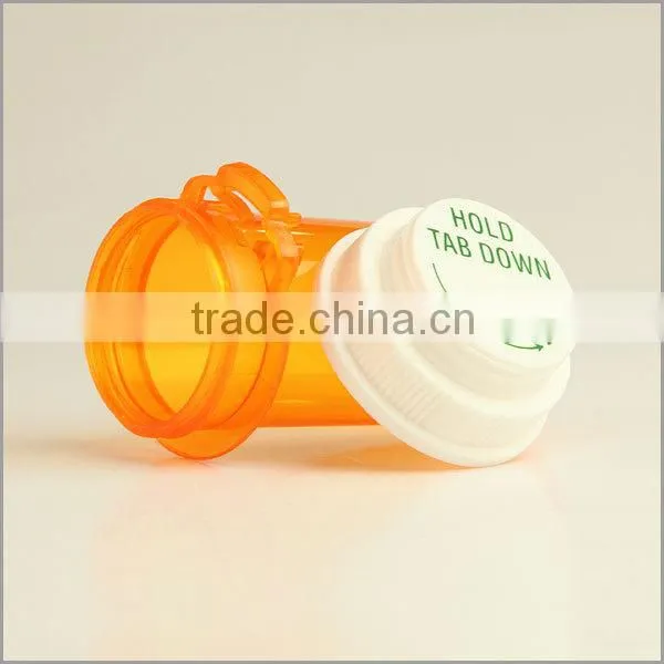 Plastic Amber Vials Bottles 10ml 20ml 30ml 50ml