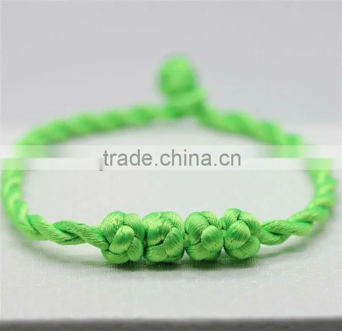 Diy initial bracelet bracelet silk cord bracelet(ZCB1040)