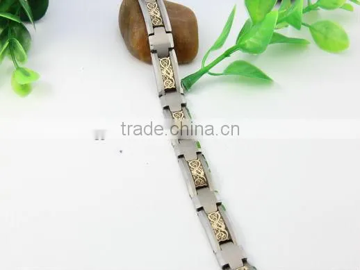 High Quality Primary Color Diamond Tungsten mens bracelet models