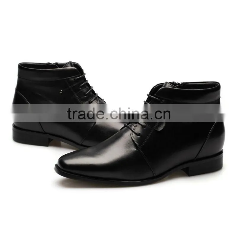 Bulk wholesale genuine leather lace-up ankle branded men loafer boots
