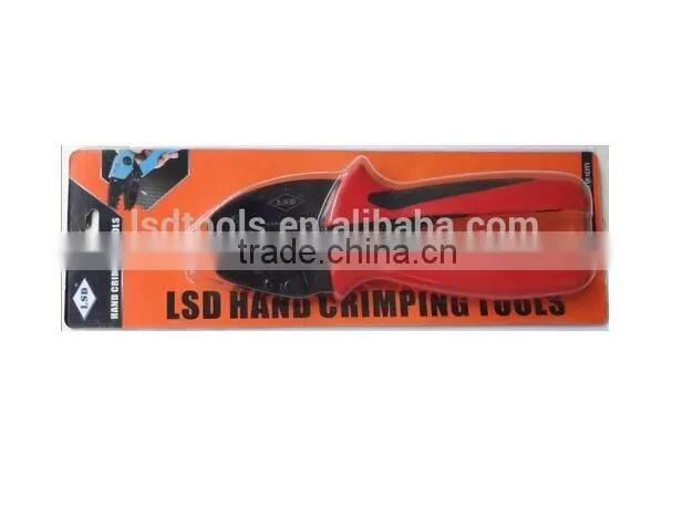 CE ROHS experience production for 10years LSDgood qutails pliers for surge connectors S-30J ratchet hand crimping tools