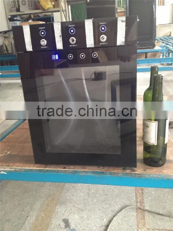 Newest technology 6 bottles wine dispenser wine dispensing machine china electric beverage dispenser