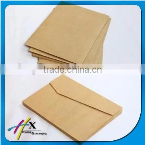 custom size kraft brown paper envelope