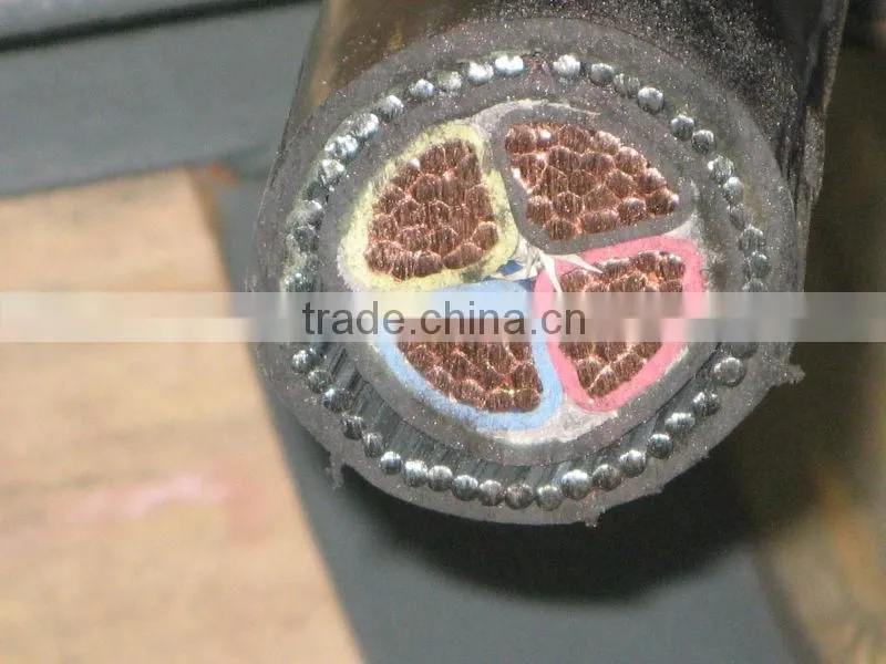 quality single core xlpe insulation BS5467 CU STA XLPE cable