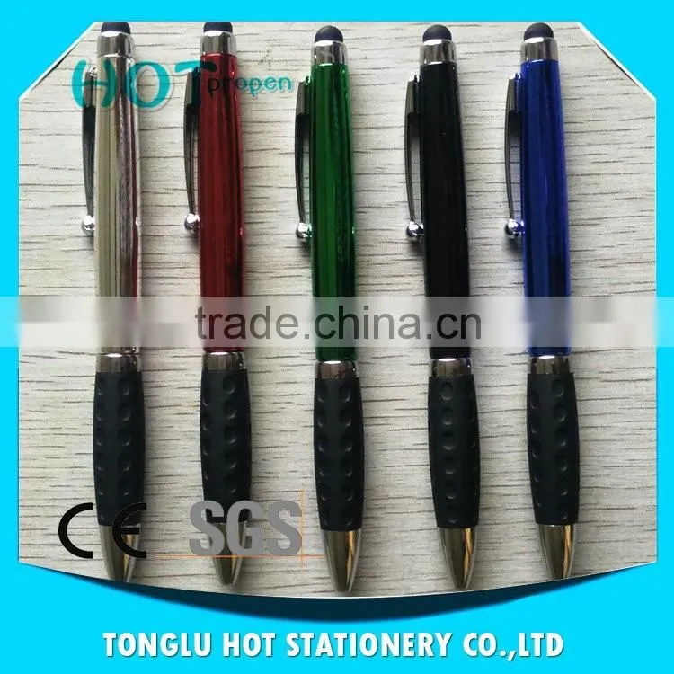 UV barrel chromed neb and top brand 4 colors stylus pen novelty products for sell