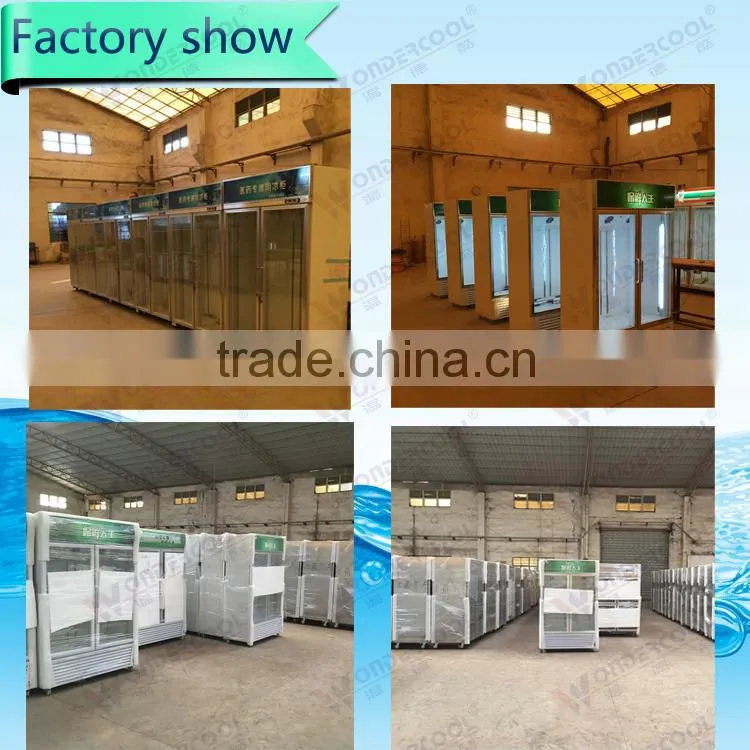 280L soft drink commercial used upright single door cooler