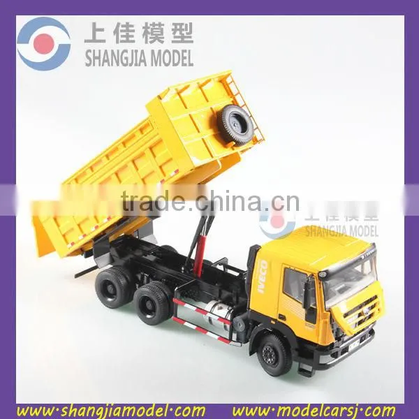 1:24 IVECO die cast dumper truck model,diecast Mining dumper truck model,dumper truck model manufacturer