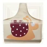 High Quality Cotton Polyester Canvas Felt Storage Caddy for Children