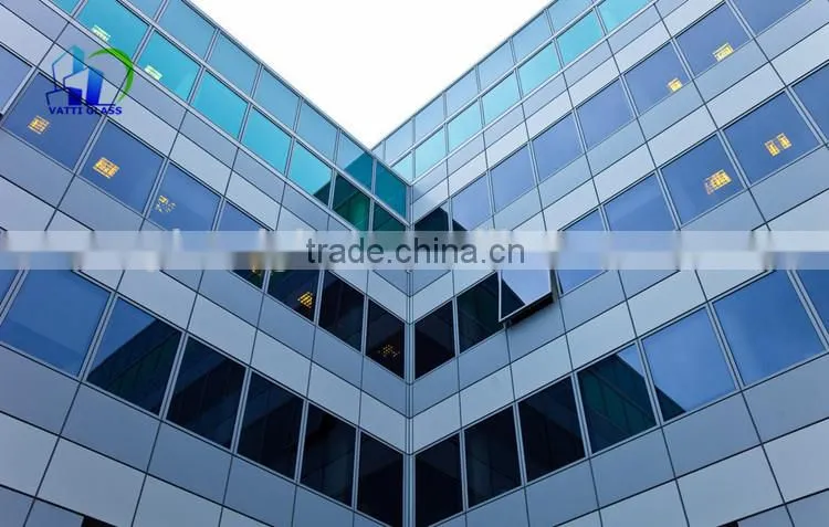 4mm 5mm 6mm bronze reflective glass use for windows and doors