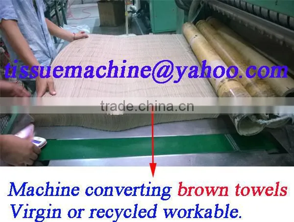 German Italy Design 4800 Piece per Minute Laminated Automatic High Speed Hand Towel Machine