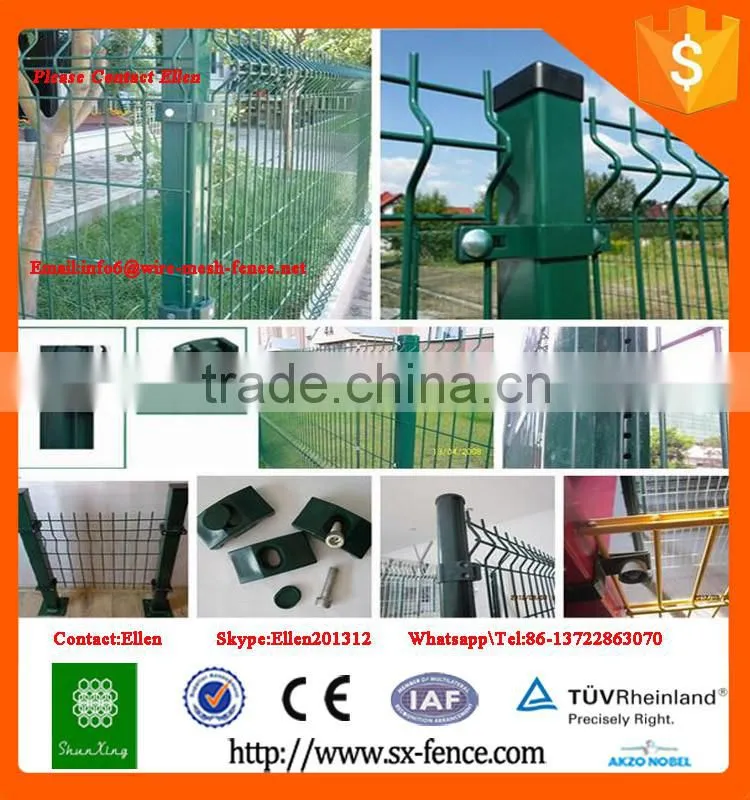PVC Coated Wire Mesh Fence Manufacturer for Brazil market
