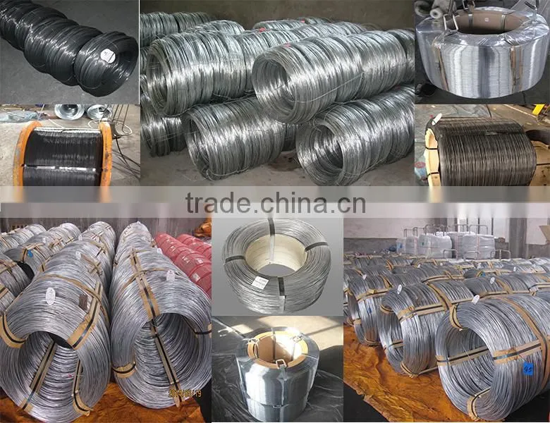 Hard drawn phosphate coated duct wire
