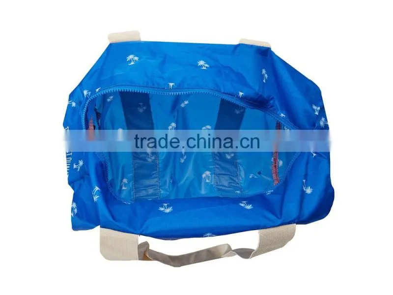 Trees printing Packable Duffle bag
