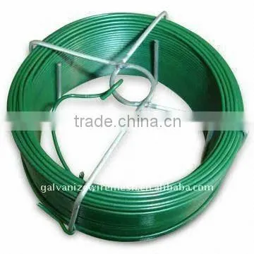 HIGH QUALITY Soft Green PVC/epoxy Coated iron wire