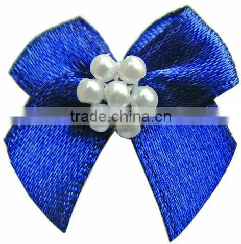 China factory supply Green grosgrain ribbon bows for perfume decor or formal dress