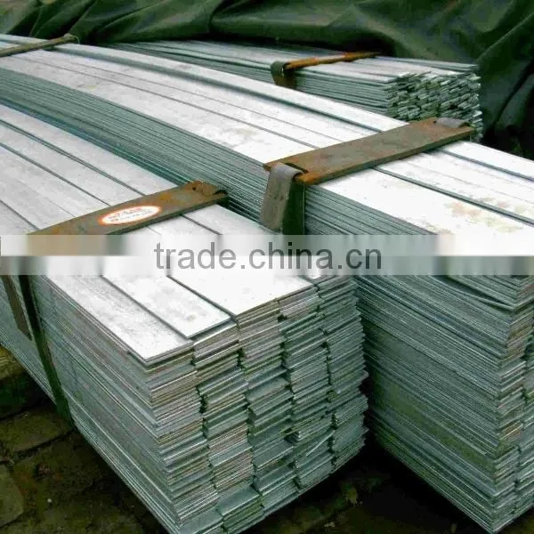 Structural building steel flat bar, galvanized steel flat bar, Hot Rolled Mild Carbon Flat Steel Bar
