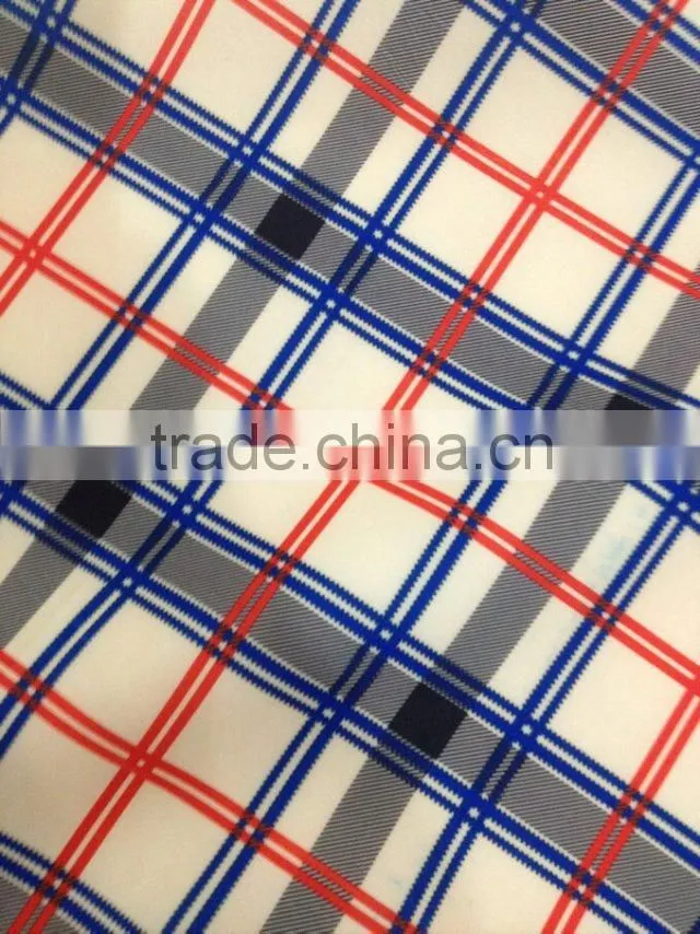 check design scuba printing knitting fabric