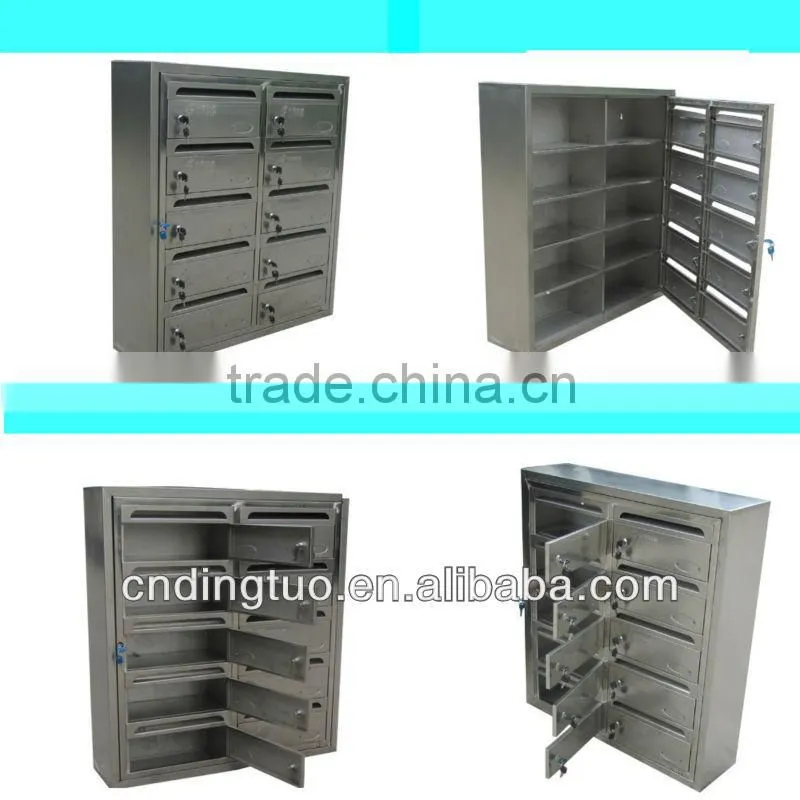 High Quality and High Duty Stainless Steel Mailbox M10-1A