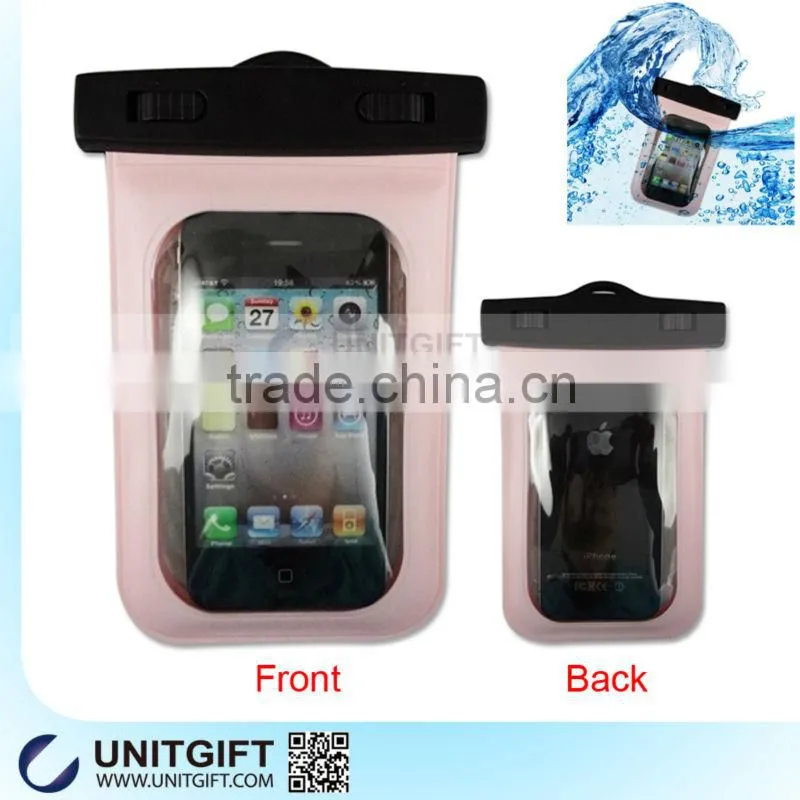 Eco-friendly pvc waterproof bag Custom print waterproof case