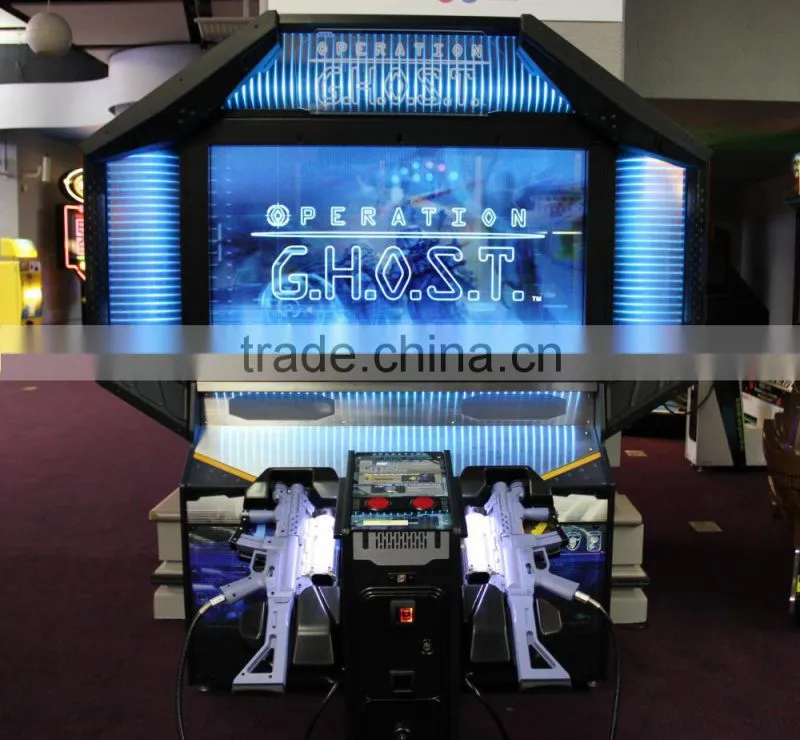 coin operated game machine Operation_ghost arcade shooting gun game machine indoor games for malls 2016