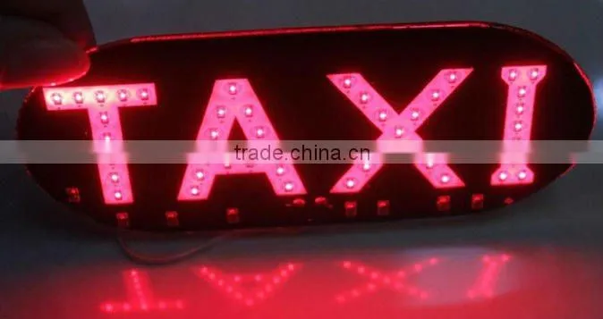 LED Taxi Sign