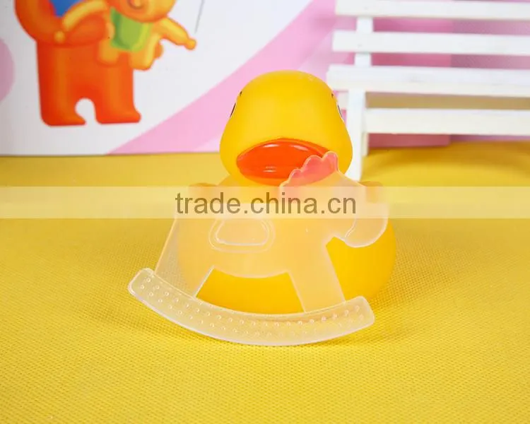 2015 New Design Wholesale Hot Selling BPA Free Baby Silicone Teether