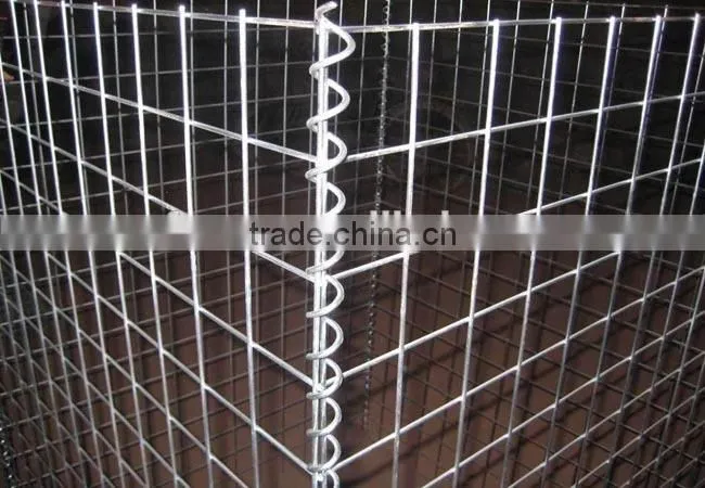 Military building blast walls/welded gabion mesh