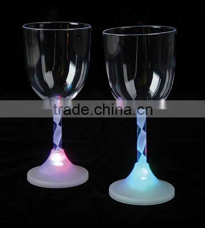 led high quality flashing cup and led light cup glasses