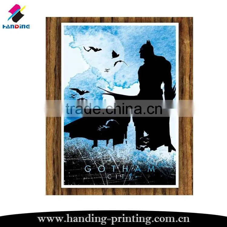 professional customize high quality colorful poster printing service