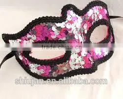 sequin eye mask for party decoration/ hair accessories